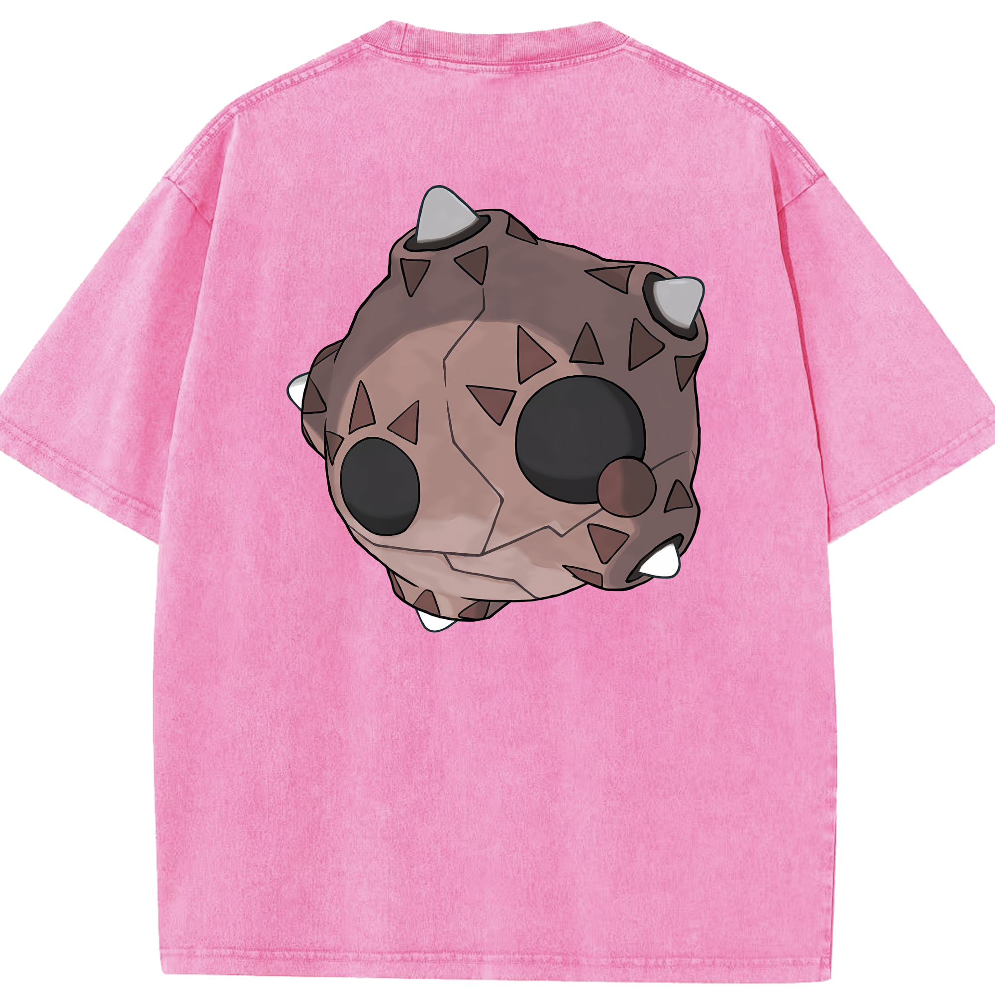 （画像用） ポケットモンスター Pokémon 綿100% ヴィンテージ風 半袖Tシャツ（背面プリント）
